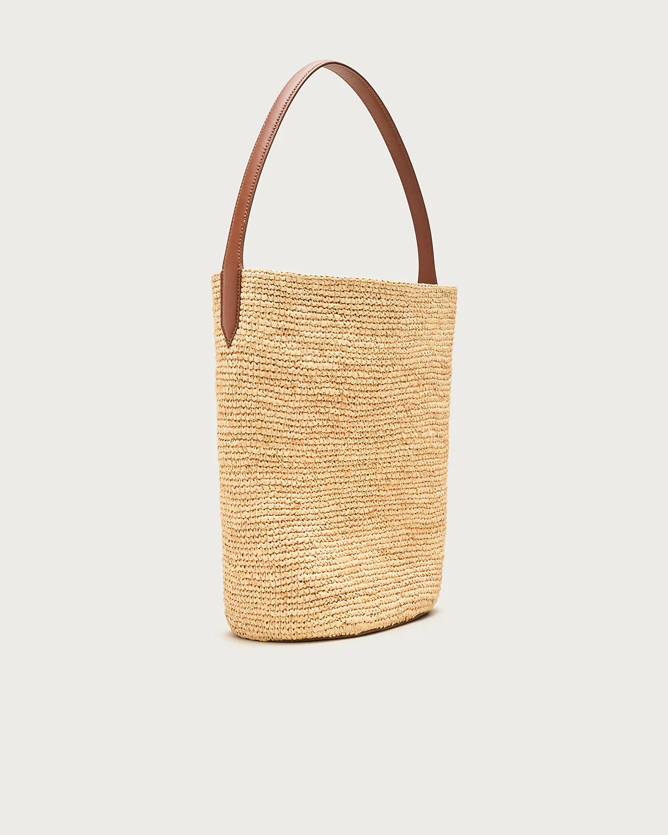 Berkeley handknotted bucket bag in raffia | J. Crew US