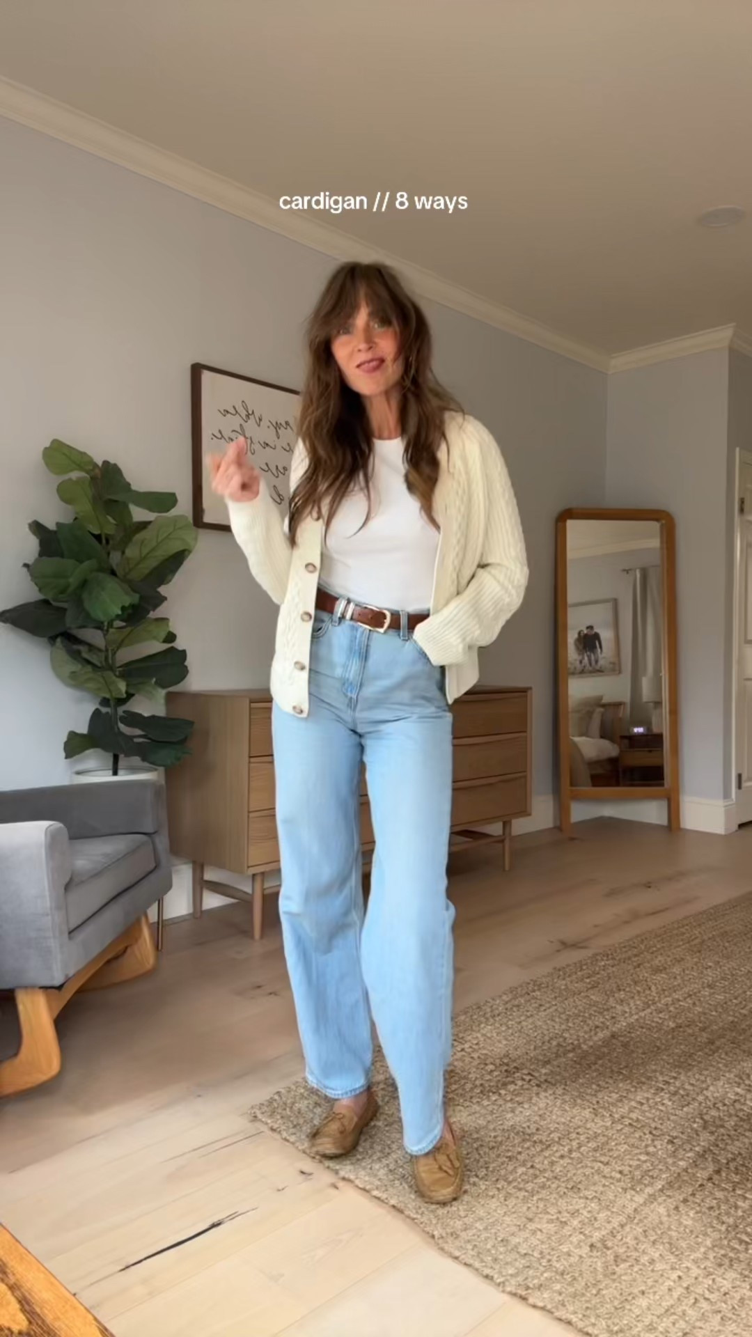 cardigan // 8 ways