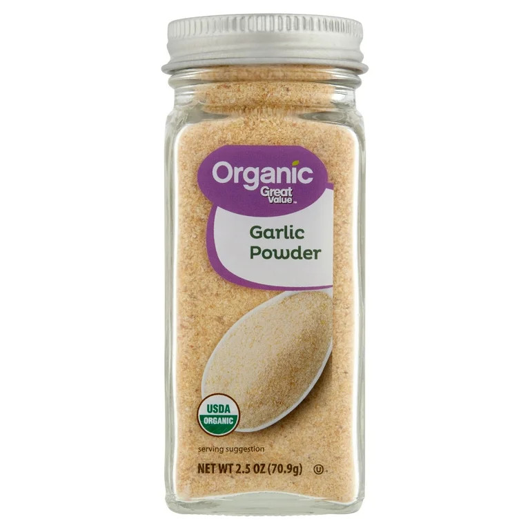 Great Value Organic Garlic Powder, 2.5 oz | Walmart (US)