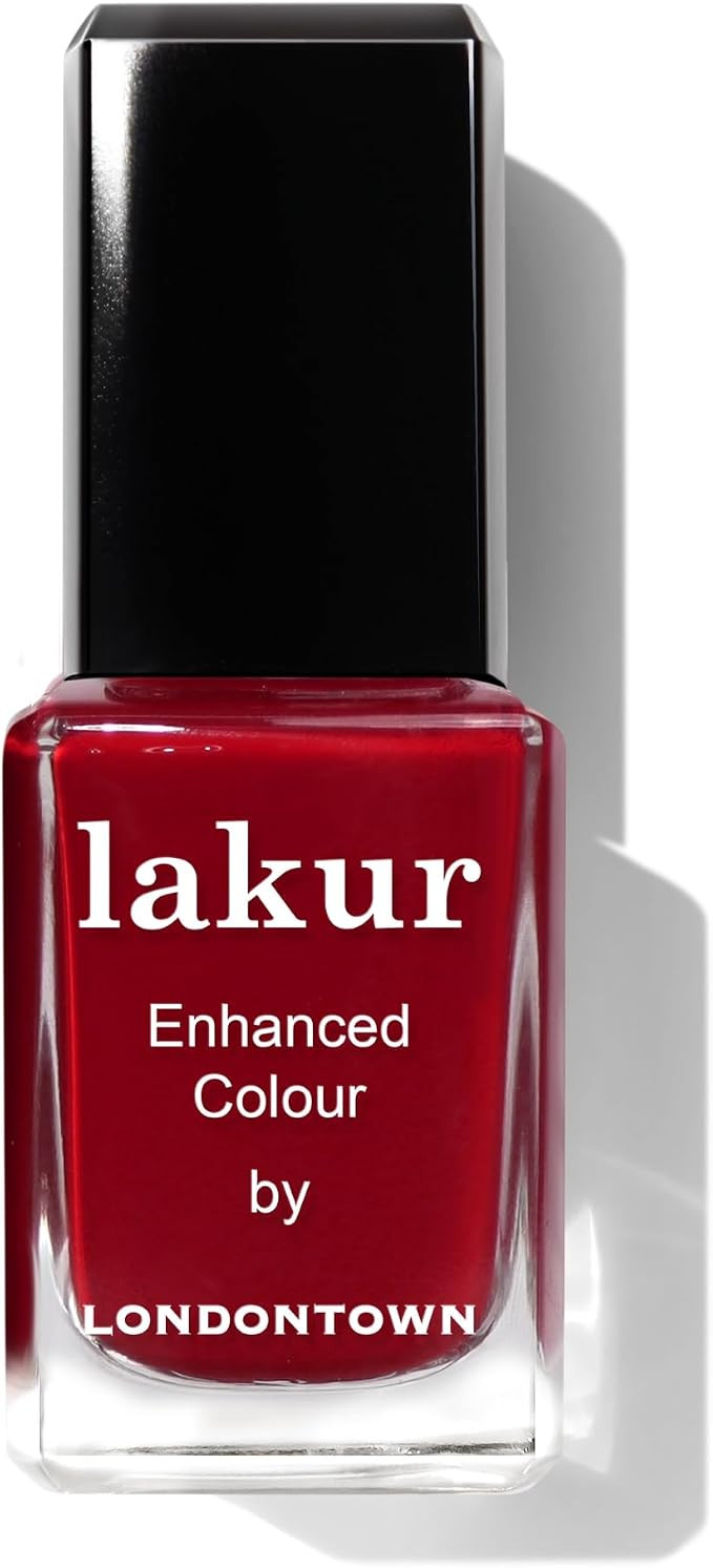 LONDONTOWN lakur Nail Polish, Red Shades, Mull It Over | Long-Lasting, Streak-Free, Chip-Resistan... | Amazon (CA)