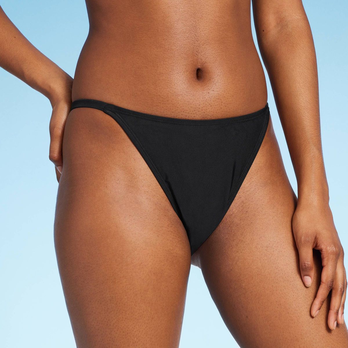 Women's Low-Rise Cheeky High Leg Bikini Bottom - Wild Fable™ | Target