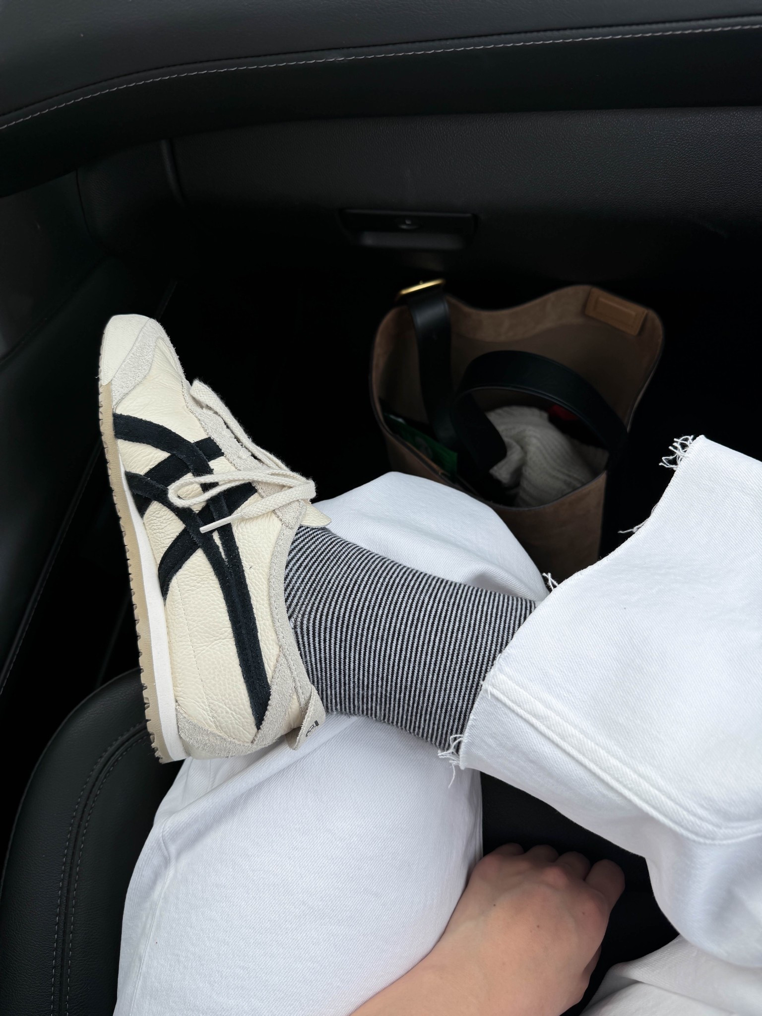 My go-to sneakers. can only get them on off market websites. Run a half size big. I have the men’s 4. Socks are old Madewell  

#LTKPetite #LTKStyleTip #LTKShoeCrush