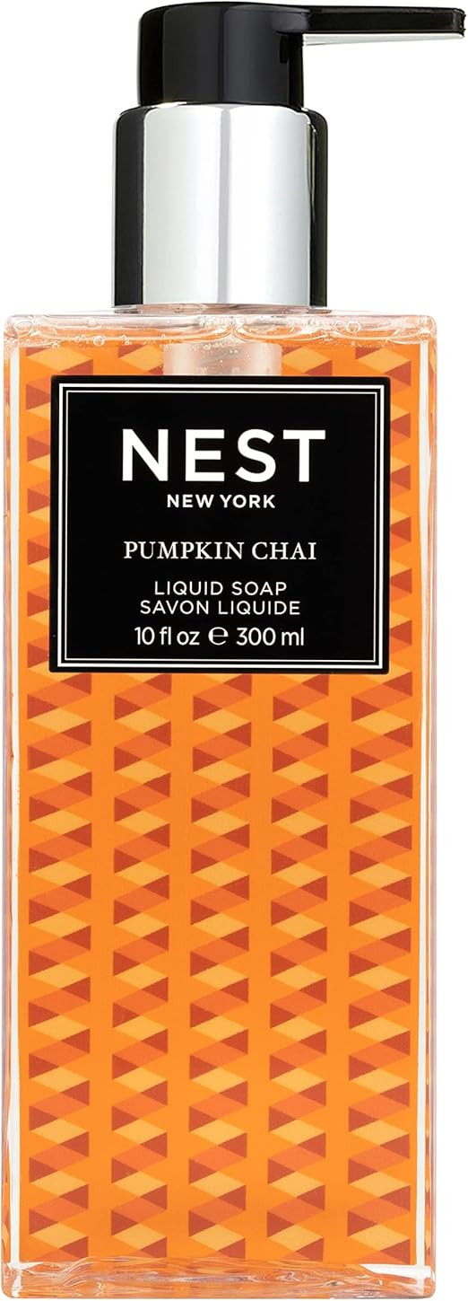 NEST Fragrances Pumpkin Chai Liquid Hand Soap, 10 Fl Oz | Amazon (US)