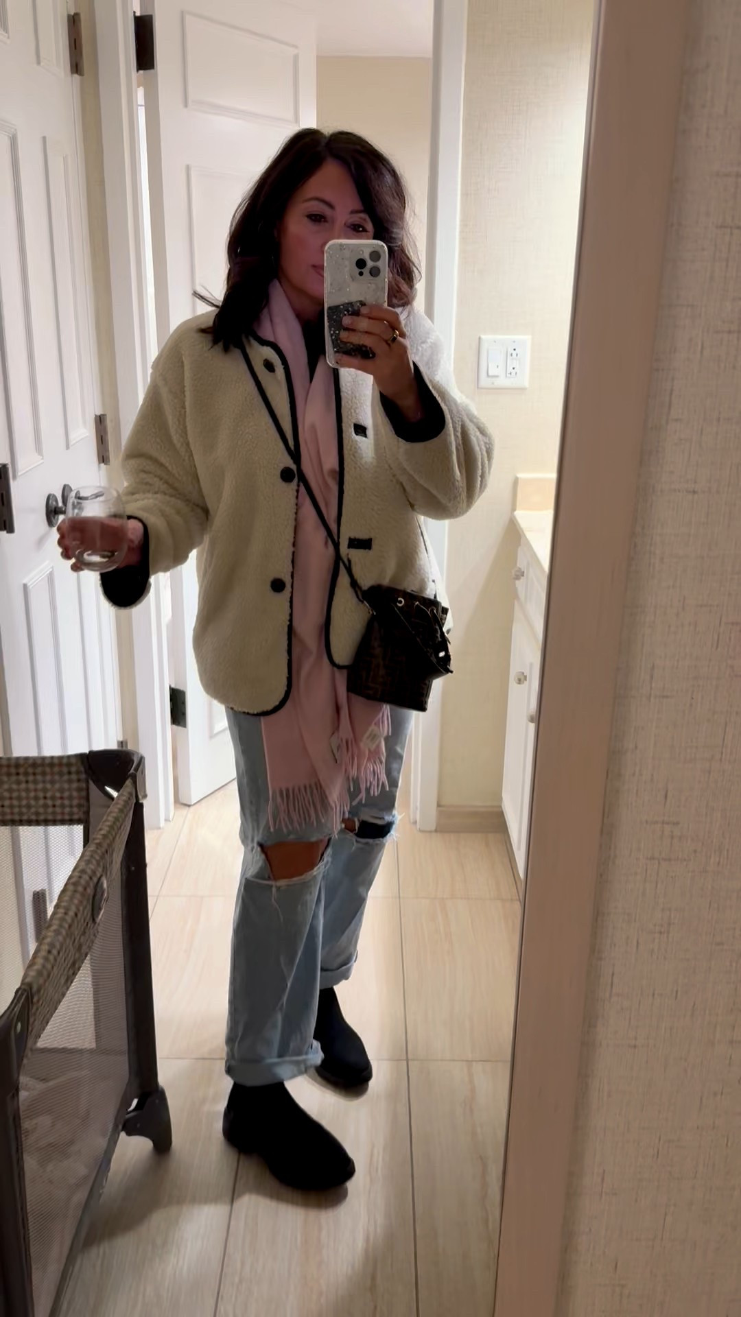 Large sweater for an oversized fit // small jacket - runs big // boots true to size // size 6 regular denim 

#LTKootd #LTKdayinmylife #LTKgrwm