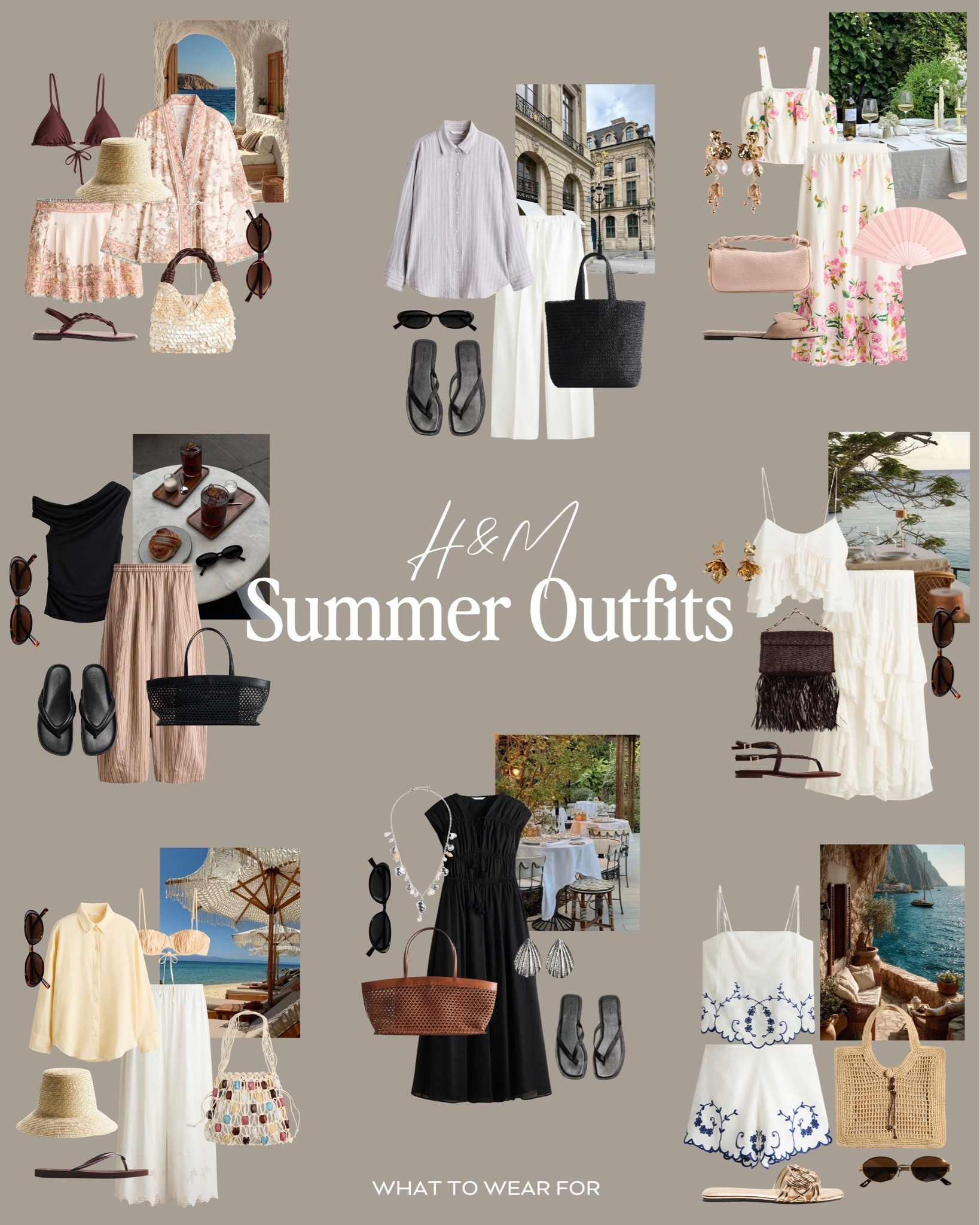 Summer outfits from H&M ☀️

#LTKsummer