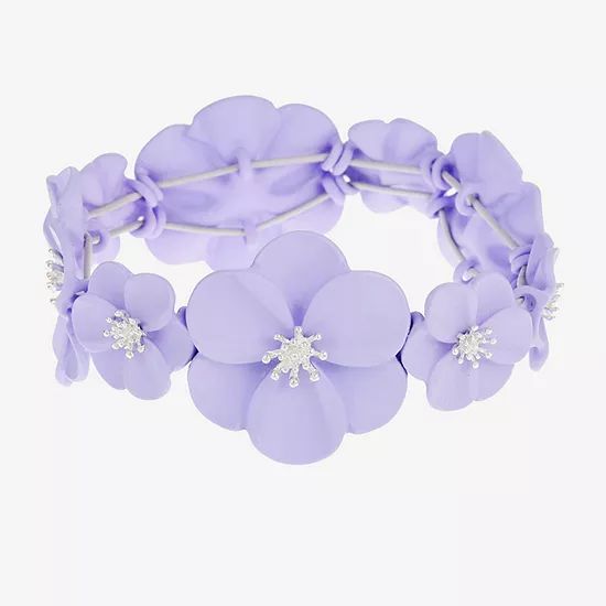 Liz Claiborne Flower Stretch Bracelet | JCPenney