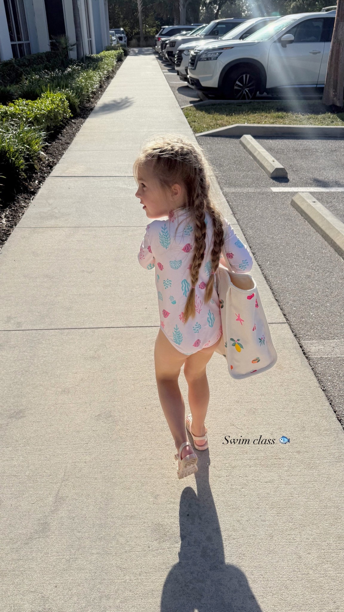 Swim class for our Navy girl. 🐟🐠

This little tote bag is perfect for her towel, goggles, change of clothes etc! 


#swimclass #kidsswim #swimsuit #toddlerswim #onepiece #swimtote #summertote #beachbag #target 

#LTKKids #LTKSwim