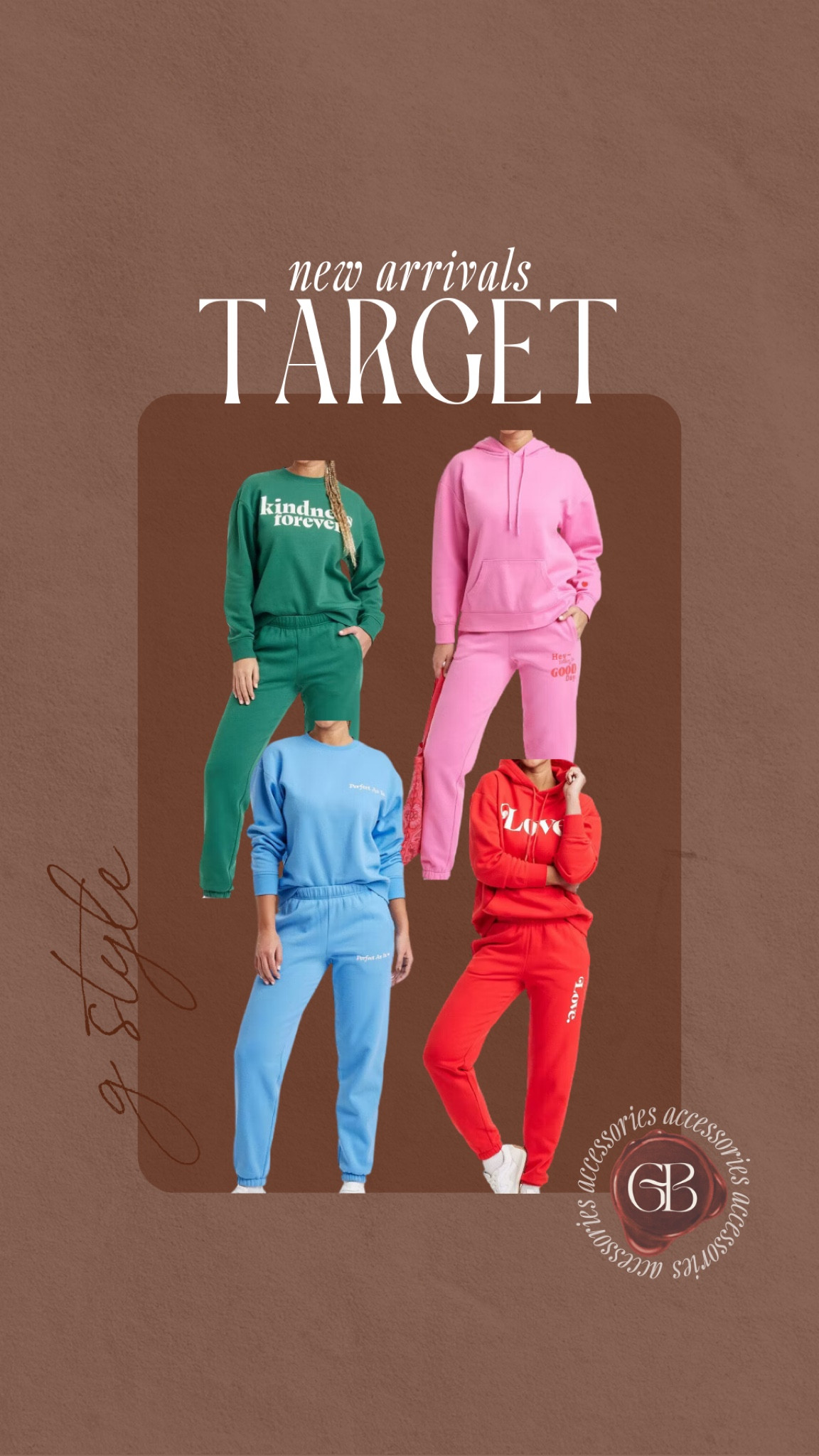 Target New Arrivals - Sweat sets!!

#sweatsets #accessories #target #newarrivals #sweats 

#LTKMidsize #LTKStyleTip #LTKFindsUnder50