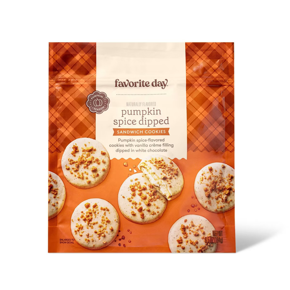 Harvest Pumpkin Spice Cookie - 6.5oz - Favorite Day™ | Target