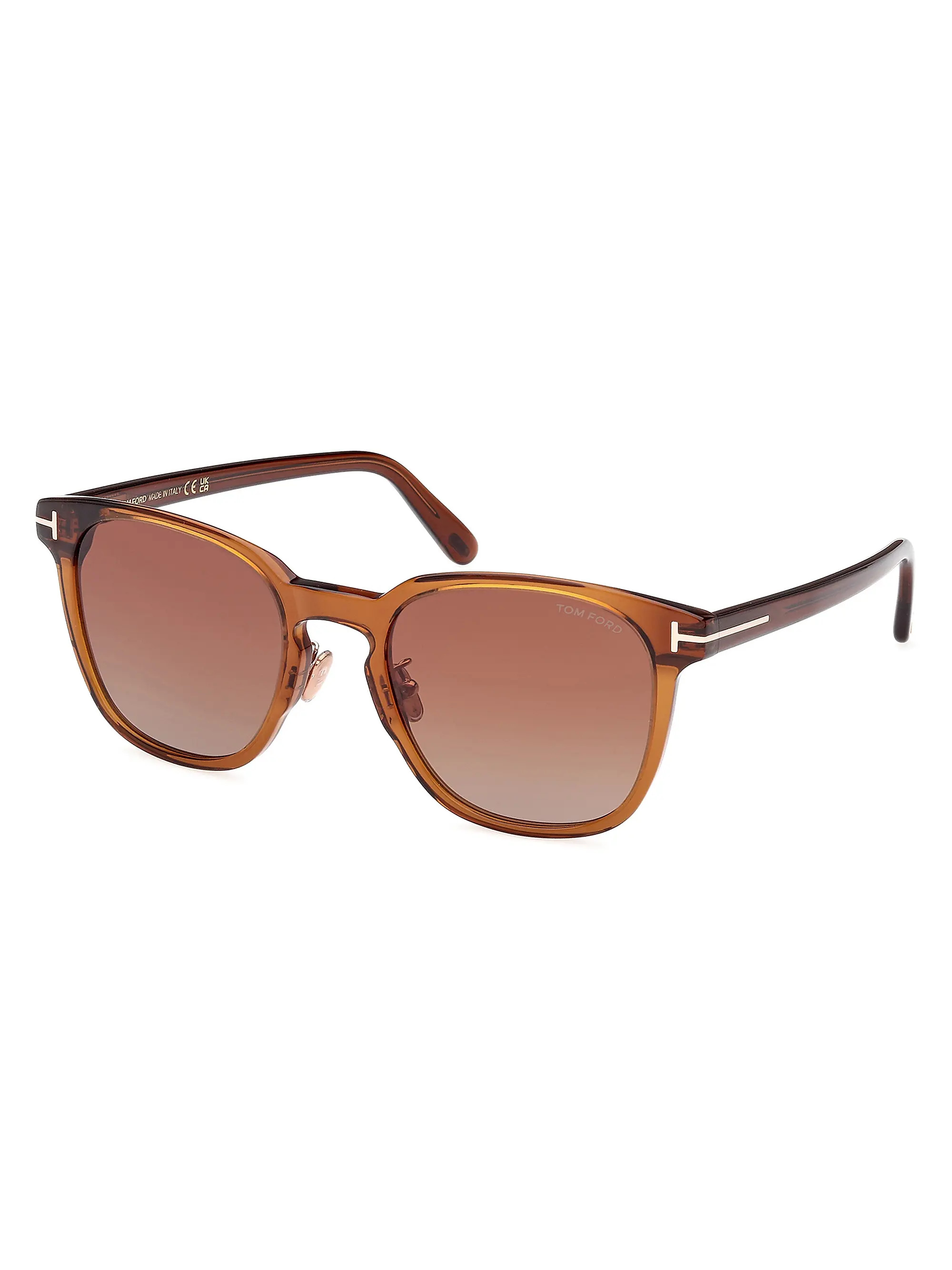 Gradient 56MM Square Sunglasses | Saks Fifth Avenue