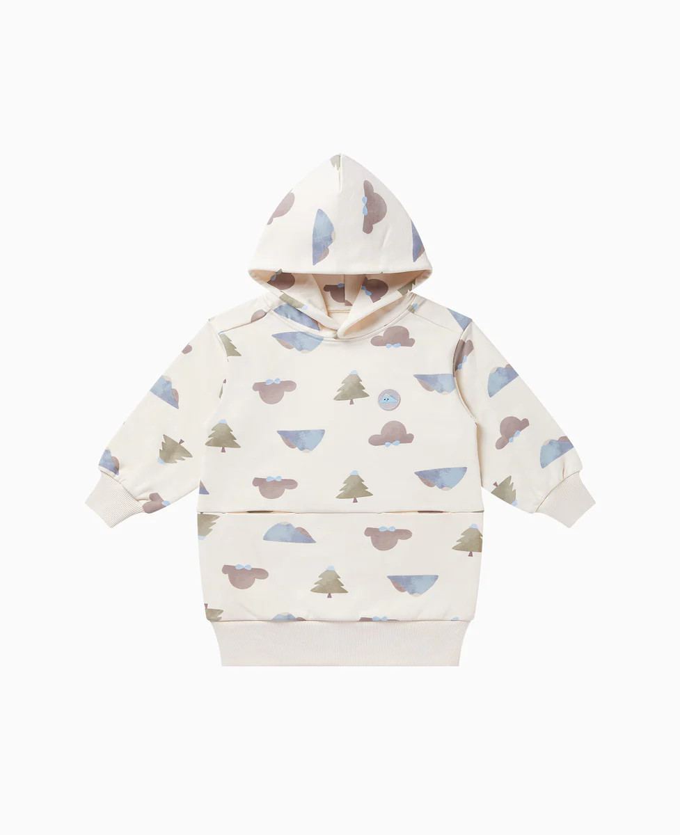 French Terry Dress - Alpine Dreams | Petite Revery