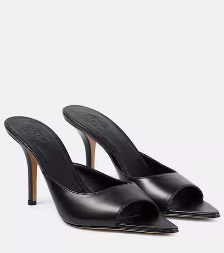 x Pernille Teisbaek Perni 04 leather mules | Mytheresa (US/CA)