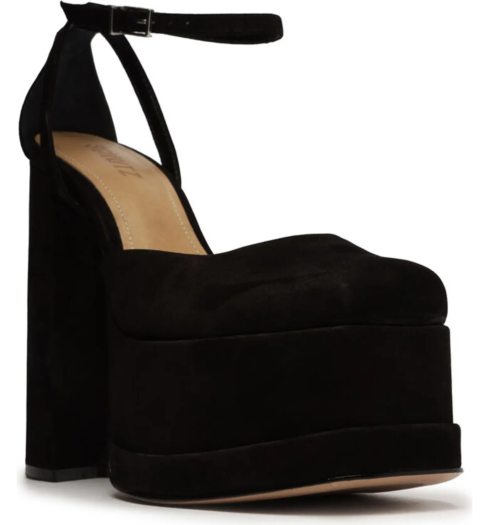 Schutz Luan Ankle Strap Platform Pump | Nordstrom | Nordstrom