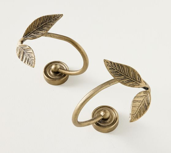 Botanical Forged Iron Holdback | Pottery Barn (US)