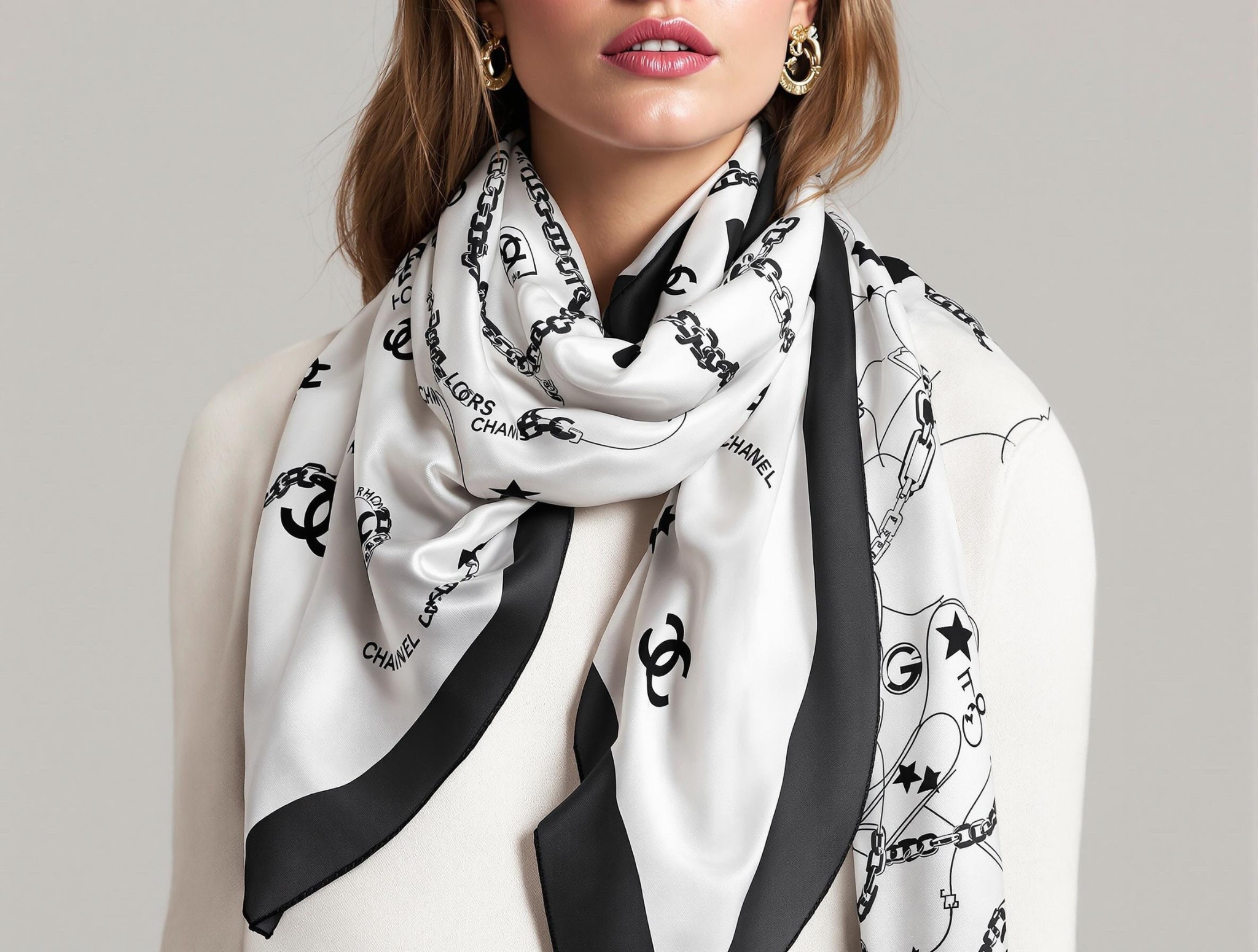 Statement silk scarf

#LTKStyleTip #LTKSeasonal #LTKOver40