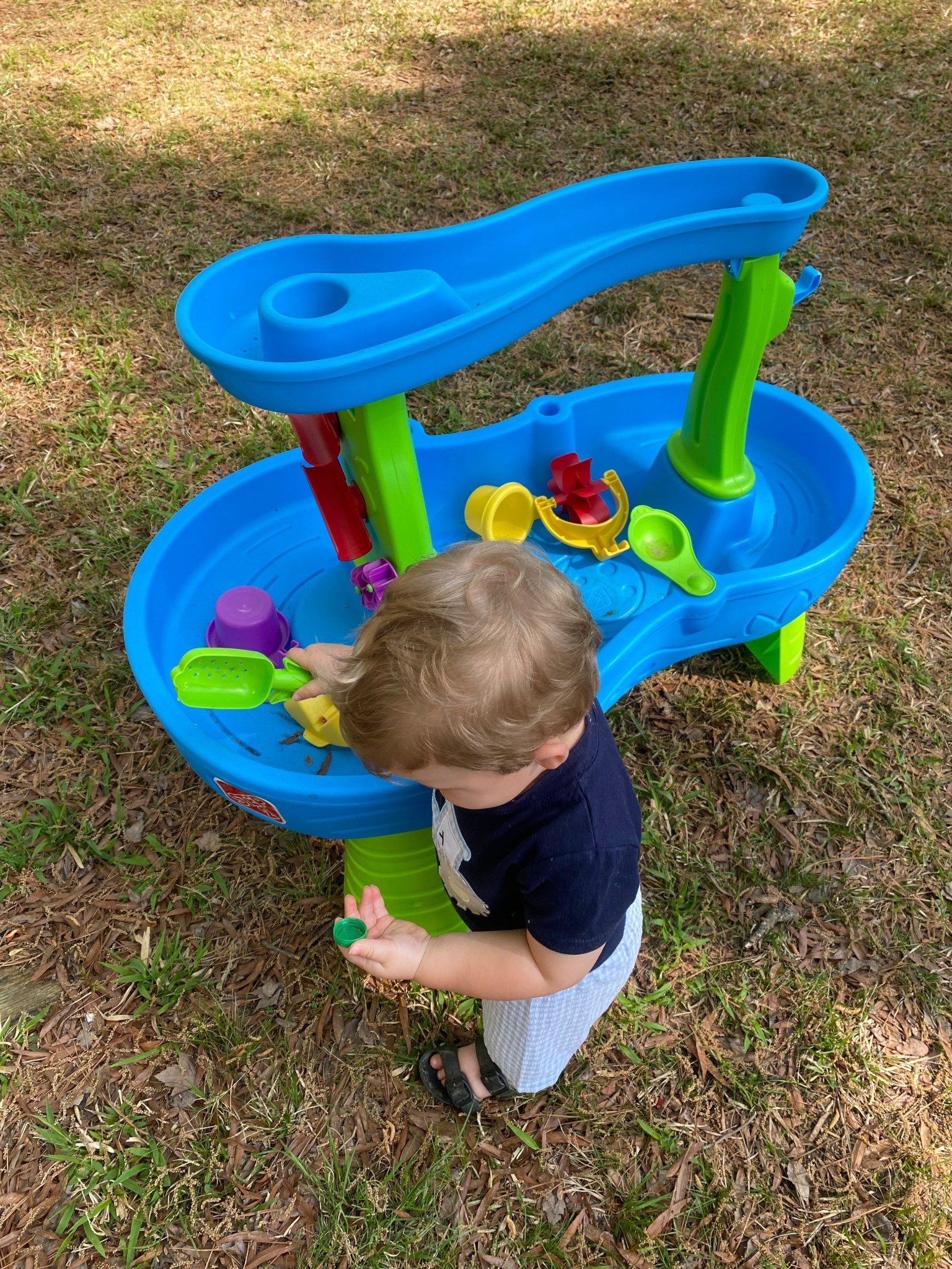 This is a toddler staple outdoor toy for the warm upcoming weather! Will keep them busy for hours  

#LTKmomlife #LTKKids #LTKBaby