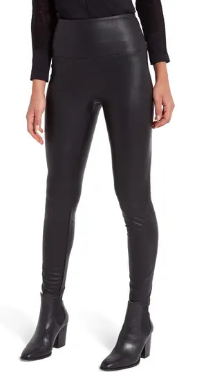 Textured Faux Leather Leggings | Nordstrom