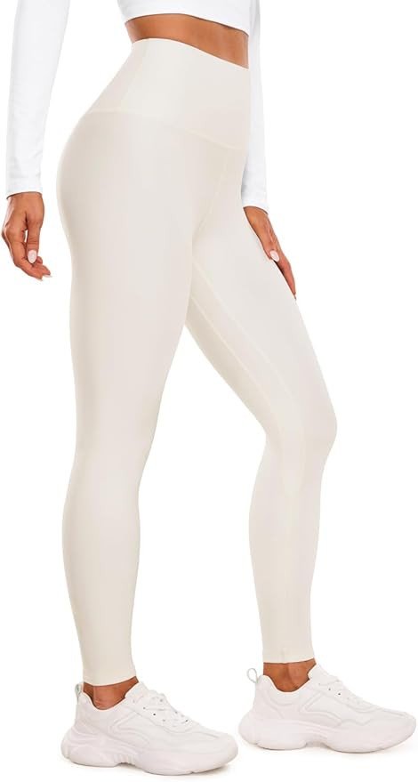 CRZ YOGA Thermal Fleece Lined Leggings Women 28'' - Winter Warm Workout Hiking Pants High Waisted... | Amazon (US)