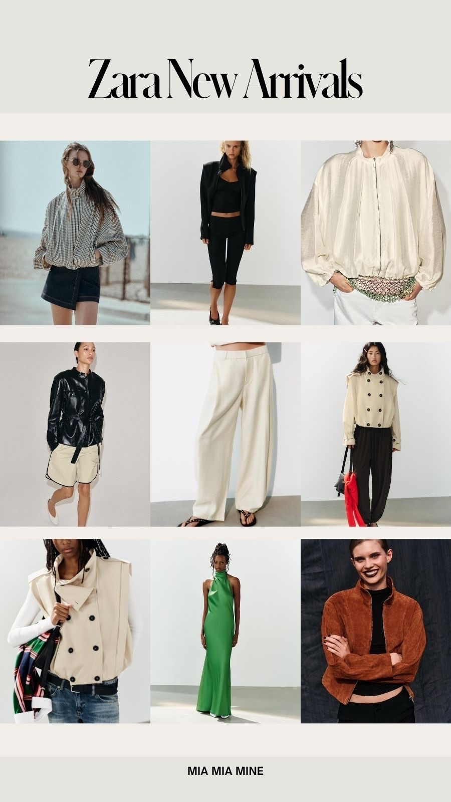 Zara new arrivals
Zara fall jackets, Zara trousers, Zara cropped trench, Zara suede jacket

#LTKSeasonal #LTKOver40 #LTKmomlife
