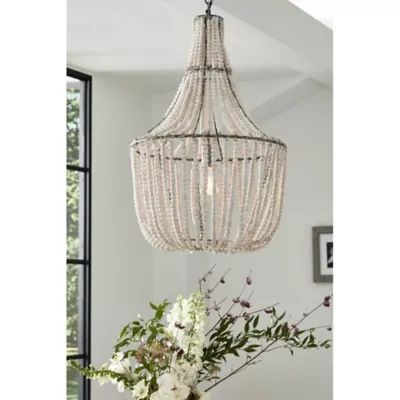 Bee & Willow™ Home Francesca Chandelier in White | Bed Bath & Beyond | Bed Bath & Beyond