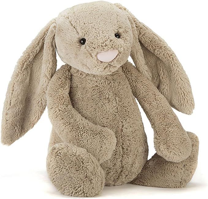 Jellycat Bashful Beige Bunny Stuffed Animal, Really Big, 31 inches | Amazon (US)