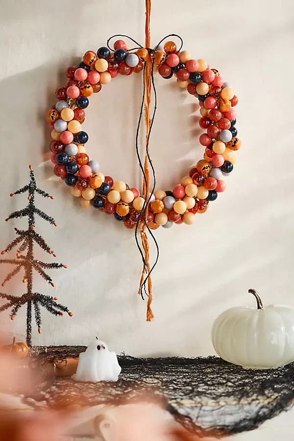 Mini Halloween Ornament Wreath | Terrain