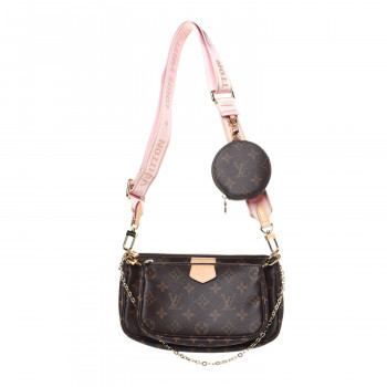 Monogram Multi Pochette Accessories Rose Clair | Fashionphile