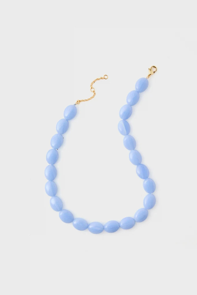 Ocean Blue Caspian Candy Necklace | Tuckernuck (US)
