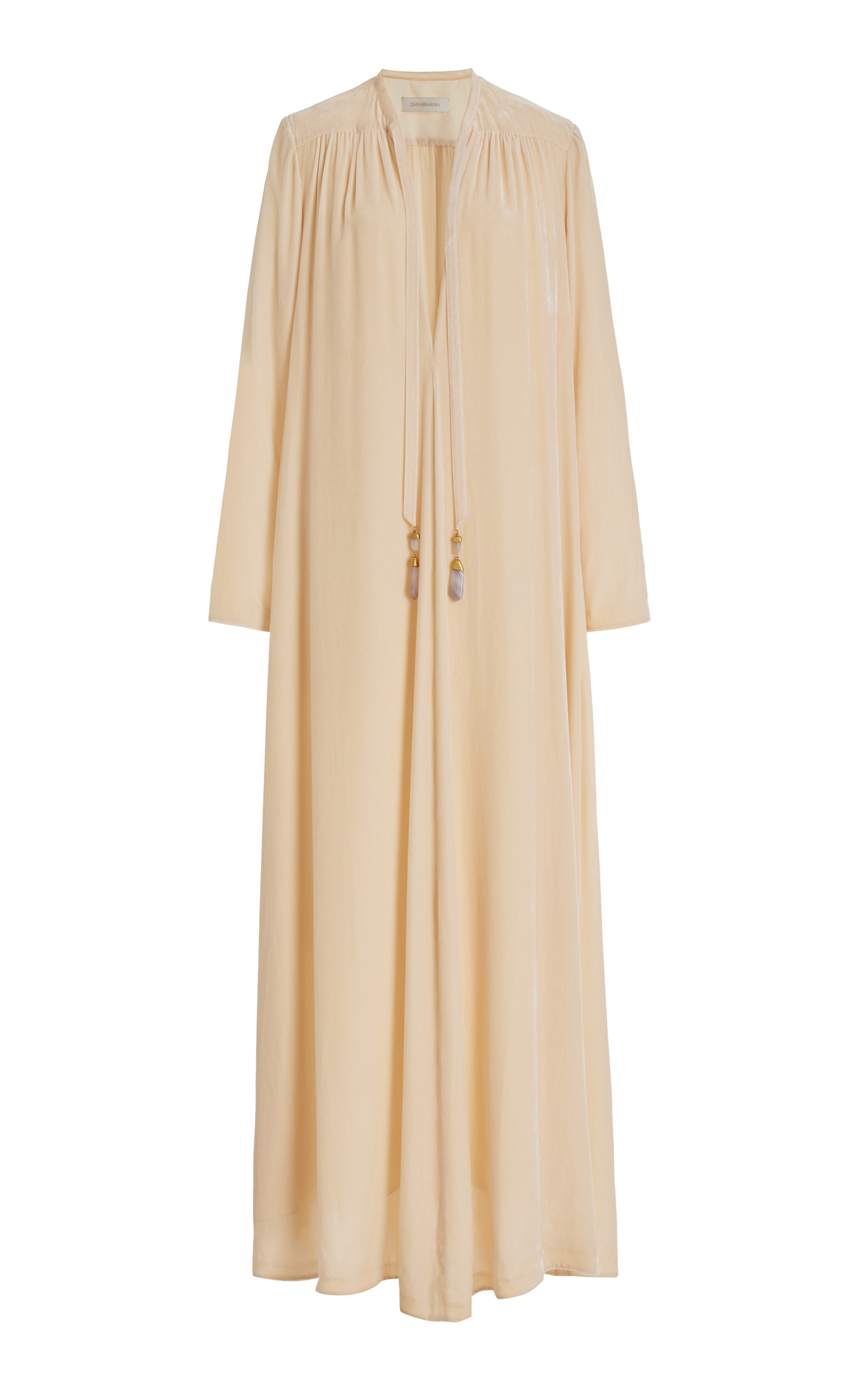 Lyrical Velvet Tubular Maxi Dress | Moda Operandi (Global)