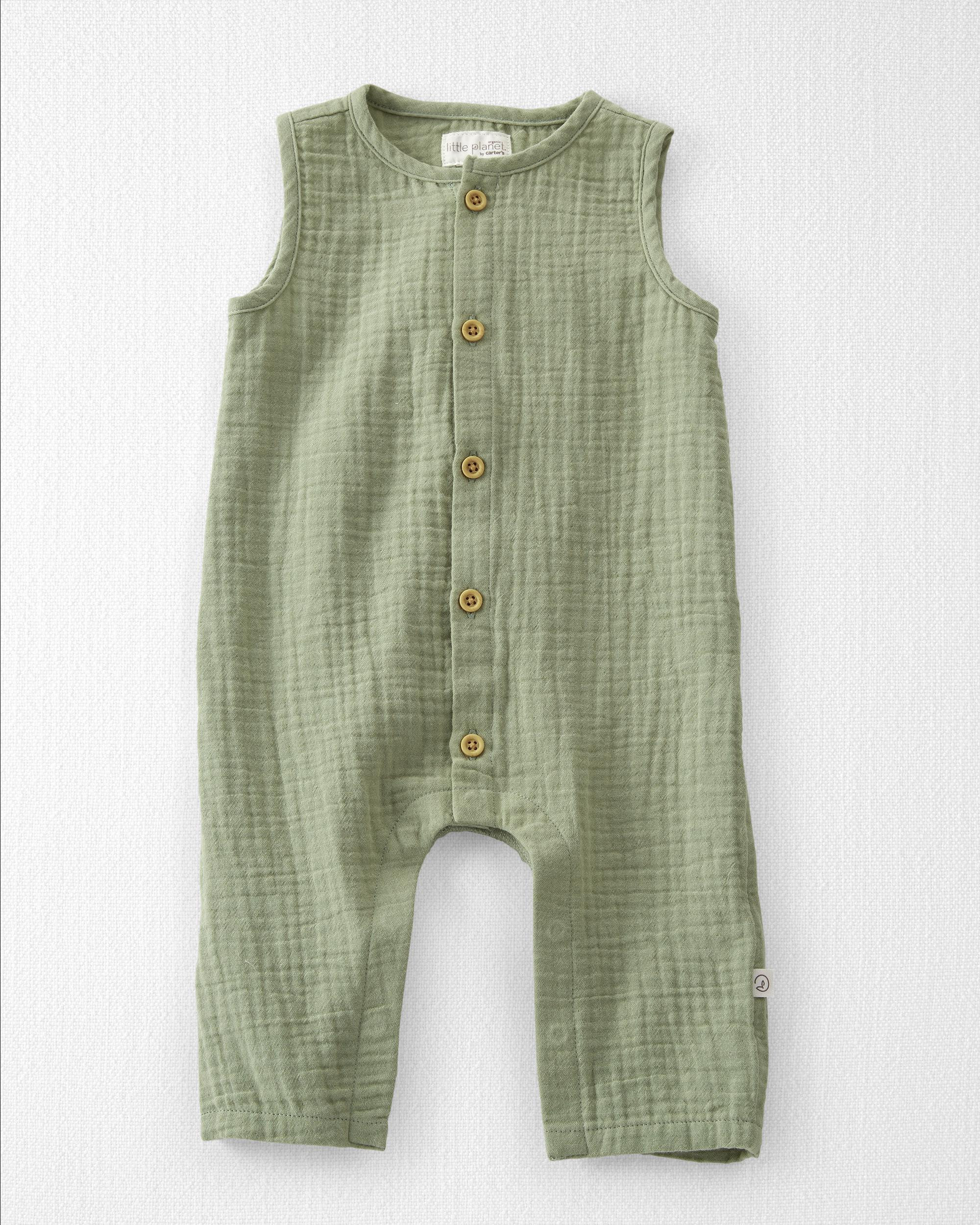 Organic Cotton Gauze Jumpsuit | Carter's