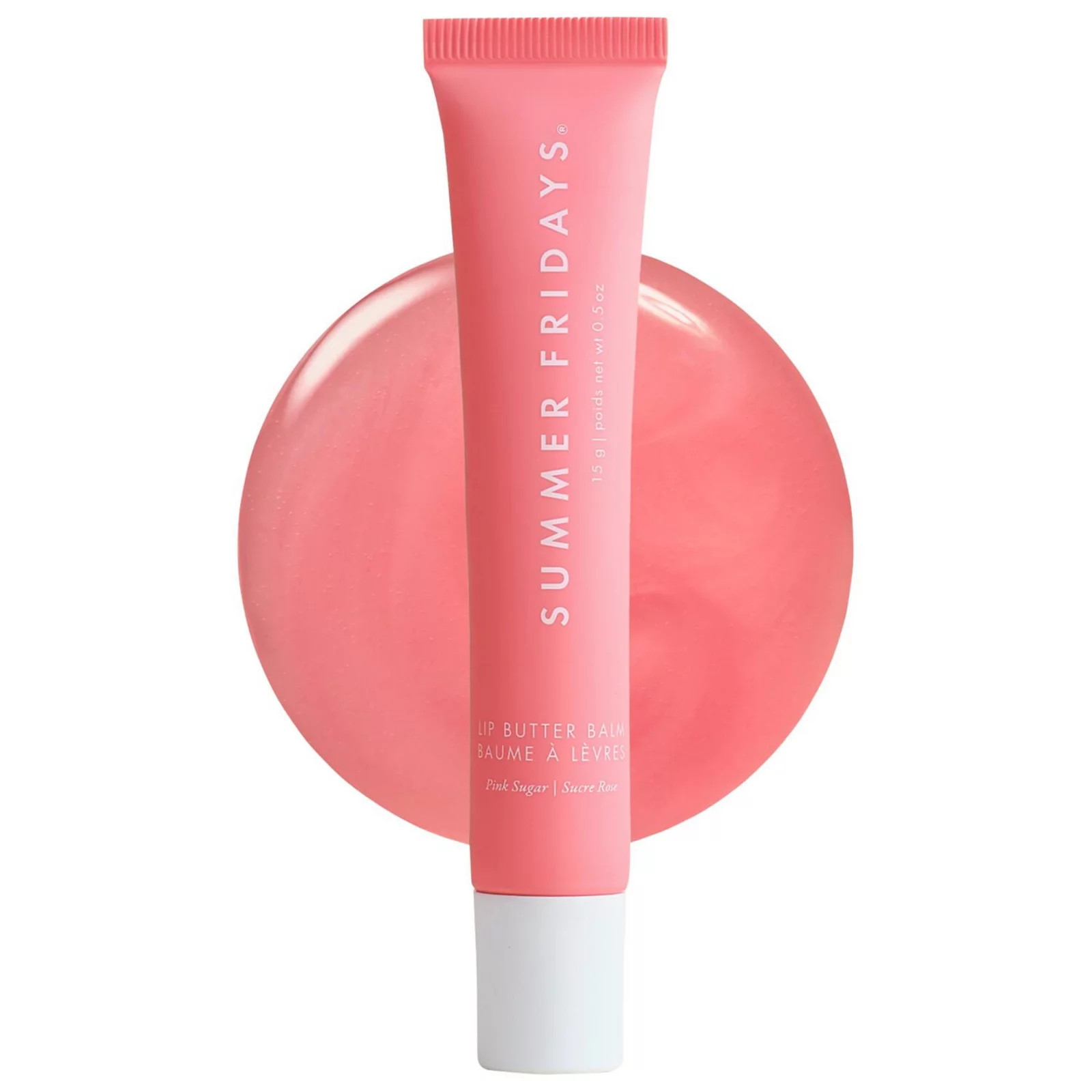 Summer Fridays Lip Butter Balm Treatment for Hydration + Nourishing Shine, Size: 0.5 FL Oz, Pink Sugar | Kohl's
