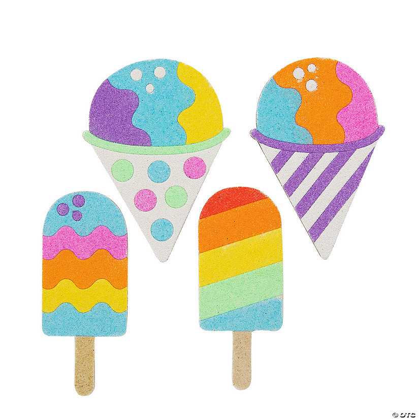 Summer Treats Sand Art Sets - 24 Pc. | Oriental Trading Company