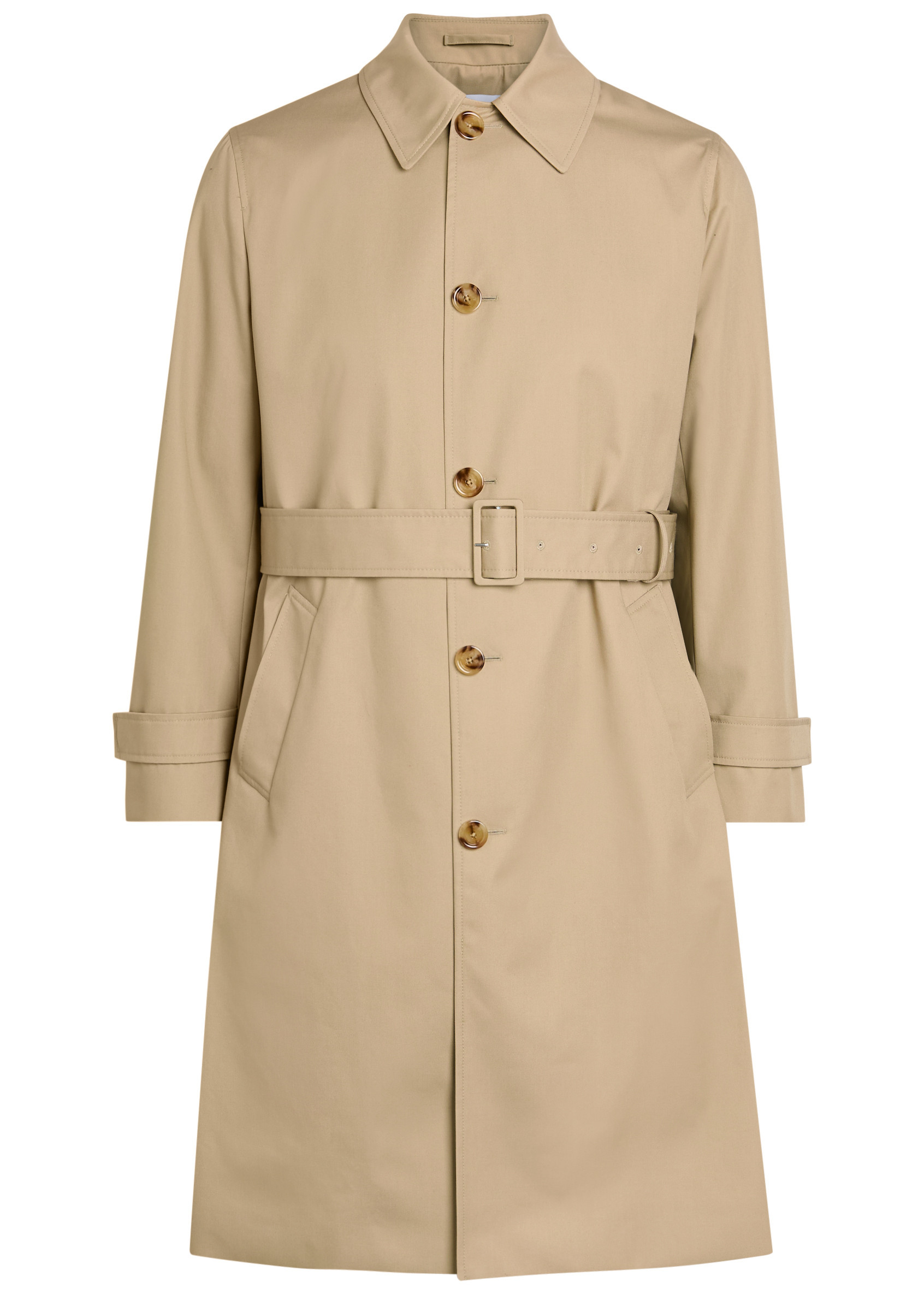 Belted woven trench coat | Harvey Nichols