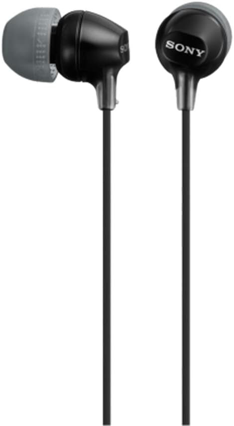Sony MDREX15LP in-Ear Earbud Headphones, Black, Model Number: MDREX15LP/B | Amazon (US)