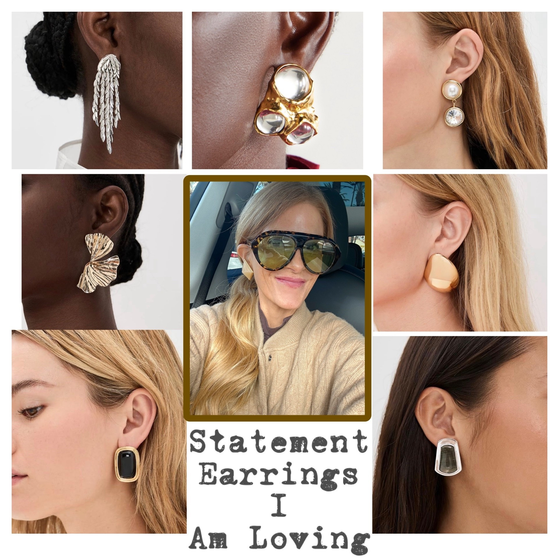 Statement earrings! Loving them for every day especially with a pony tail on the go. 

#LTKFindsUnder100 #LTKBeauty #LTKFindsUnder50