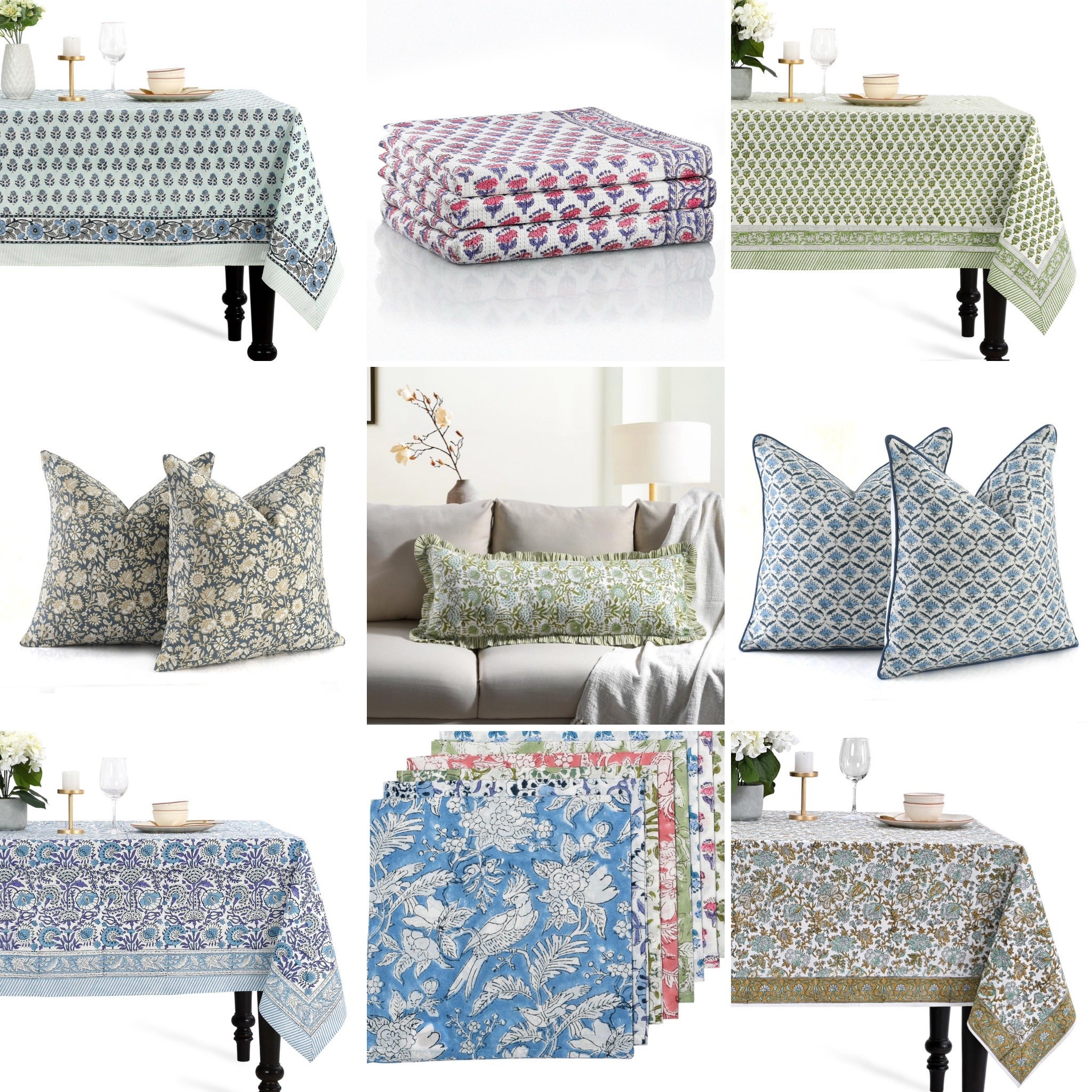 The most beautiful block print pillows and linens! Found on Amazon! 

#LTKHome #LTKSummerEdit #LTKSeasonal