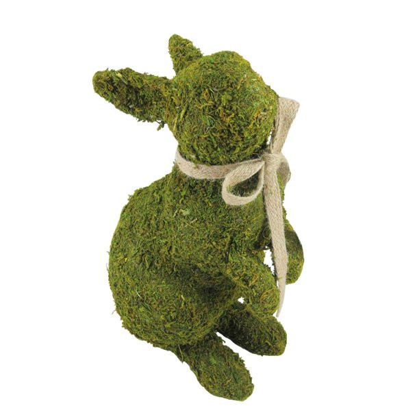 Northlight 10.5" Moss Standing Bunny Rabbit Spring Easter Figure - Green/Tan | Walmart (US)