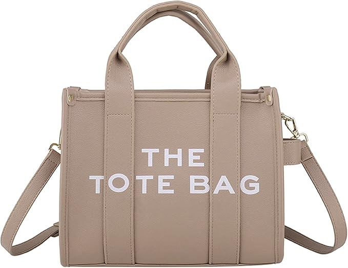 GOVNIK The Tote Bag for Women, Leather Tote Bag with Zipper Sturdy Cute Handbag Tote Purse Crossb... | Amazon (US)