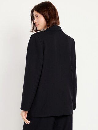 Oversized Double-Breasted Blazer | Old Navy (US)