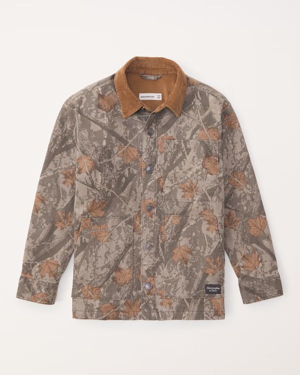 boys heavyweight overshirt | boys clearance | Abercrombie.com | Abercrombie & Fitch (US)