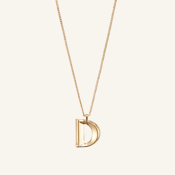 Monogram Necklace - D | JENNY BIRD | Jenny Bird (CA)