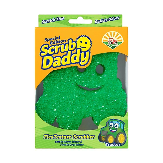 New!Scrub Daddy  Green Tractor Scrubber Sponge | Tractor Supply