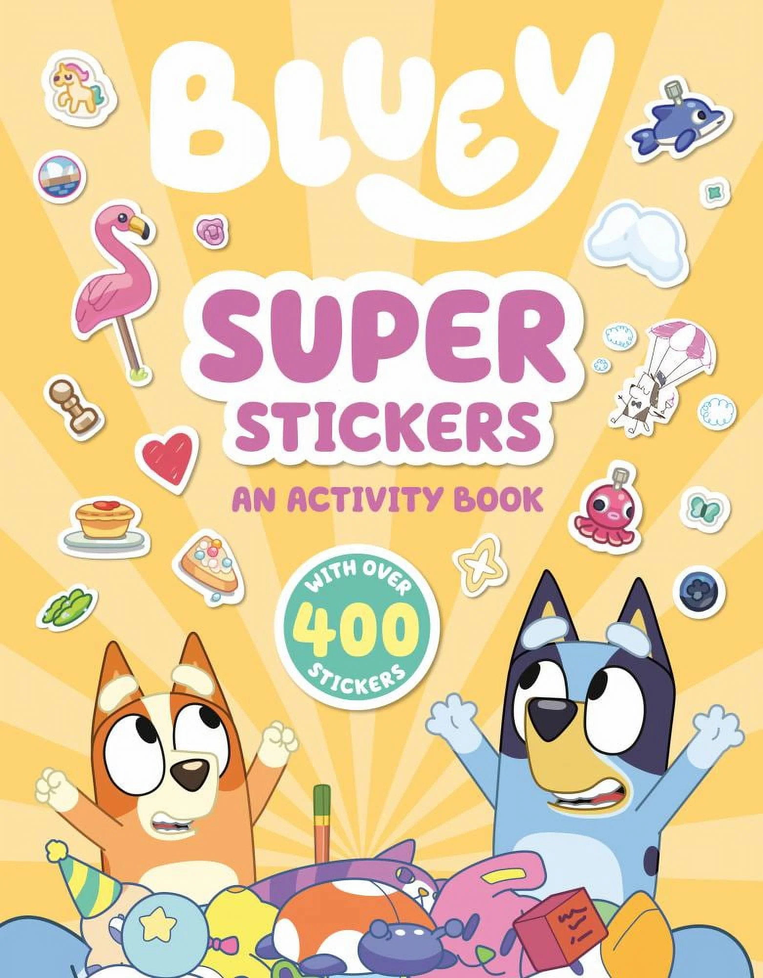 Bluey: Super Stickers: An Activity Book with over 400 Stickers (Paperback) | Walmart (US)