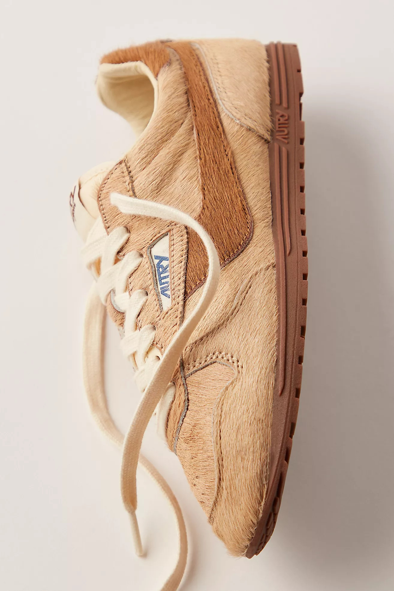 Autry Windspin Low Top Pony Hair Sneakers | Free People (Global - UK&FR Excluded)