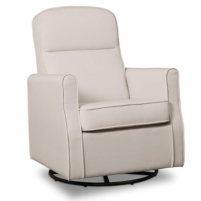 Delta Children Blair Nursery Glider Swivel Rocker Chair, Cream | Amazon (US)
