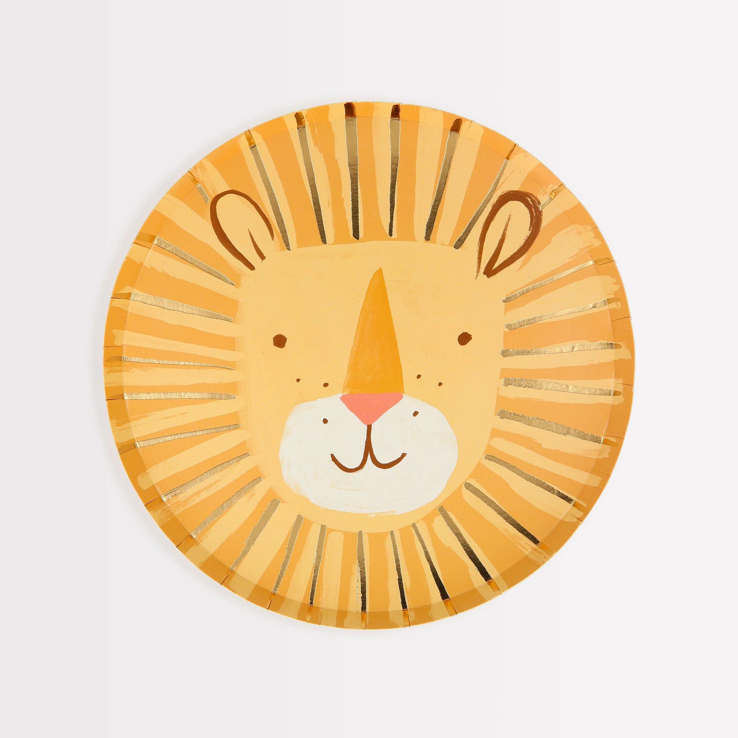 Lion Plates (x 8) | Meri Meri