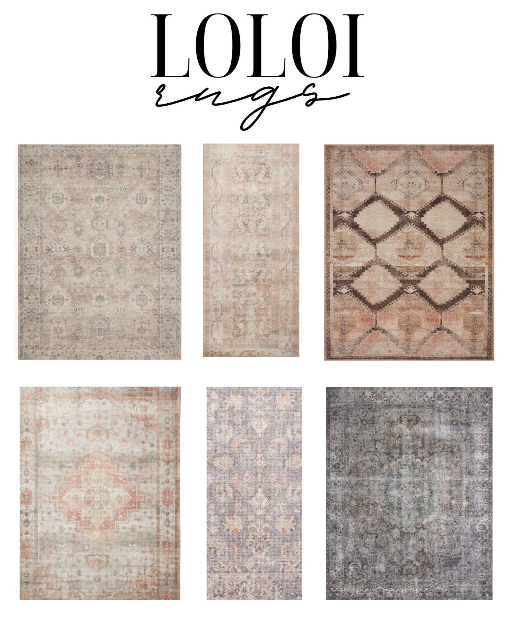 HomeGoods and TJ Maxx Loloi area rugs, runner rug 

#LTKhome #LTKSale #LTKFind