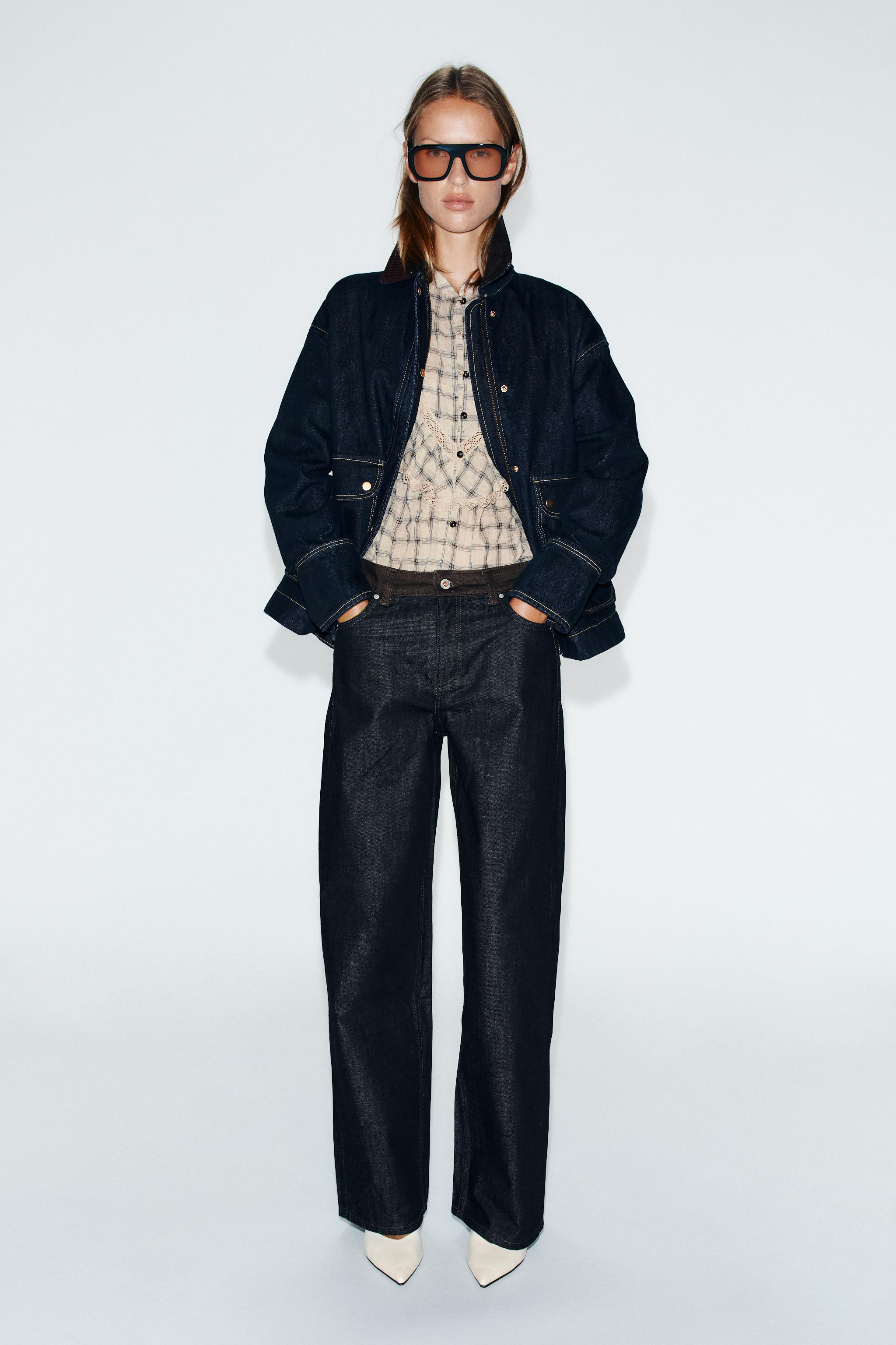 Z1975 HIGH-RISE MIXED BARREL JEANS | Zara US
