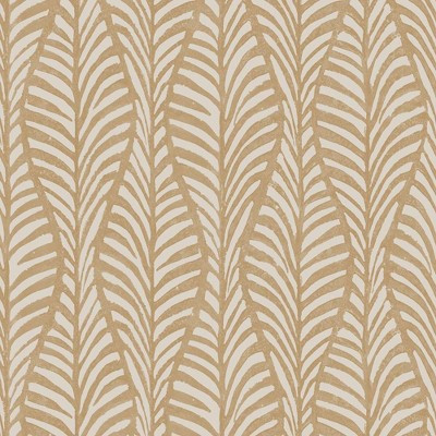 Tempaper & Co. 28 sq ft Block Print Leaves Peel and Stick Wallpaper Sand | Target