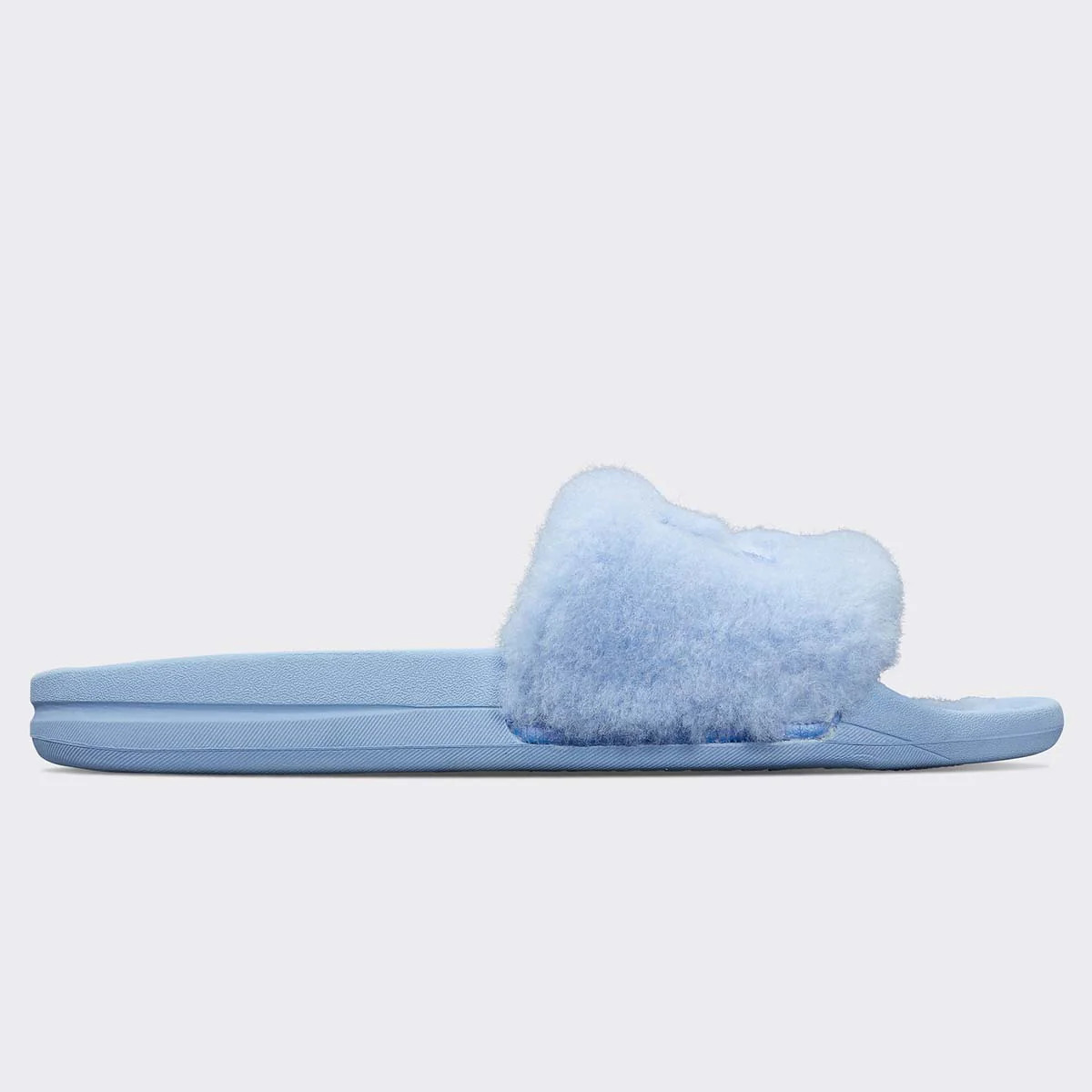 Men's Shearling Slide Ice Blue | APL